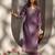 Women ethnic motifs printed chanderi silk kurta