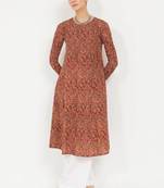 Women paisley printed kurta