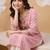 Women floral embroidered thread work floral kurta