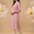 Women floral embroidered thread work floral kurta