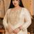 Women embroidered thread work grandeur & majestic artwork kurta