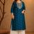 Women embroidered thread work kurta