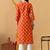 Women embroidered thread work kurta