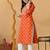 Women embroidered thread work kurta
