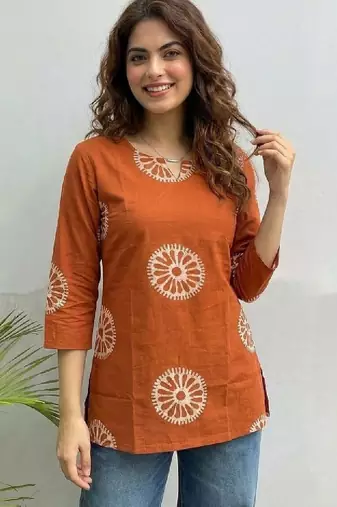 Women printed indie prints kurta