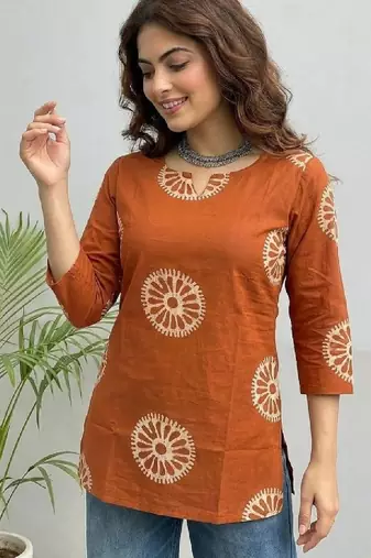 Women printed indie prints kurta