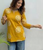 Women ethnic motifs printed kurta