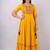 Women ethnic motifs embroidered thread work anarkali kurta