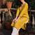 Women ethnic motifs embroidered thread work kurta