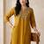 Women floral embroidered thread work kurta