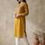 Women floral embroidered thread work kurta