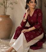 Women floral printed kurta