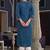 Women embroidered thread work dobby kurta