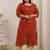 Women embroidered gotta patti kurta