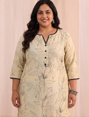 Women floral printed floral kurta 2