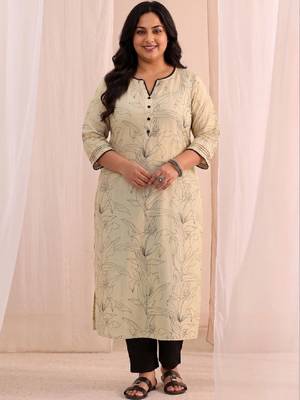 Women floral printed floral kurta 4