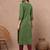 Women embroidered thread work kurta