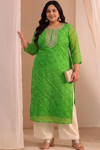 Women thread work kurta