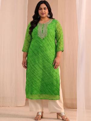 Women thread work kurta 2