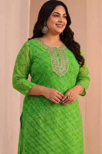Women thread work kurta