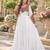 White rayon readymade navratri anarkali suit with embroidery & miroor work