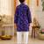Boys violet kurta pajama set