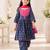 Navy blue kurta set