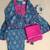 Navy blue kurta set