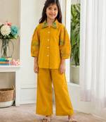 Girls mustard co-ord set