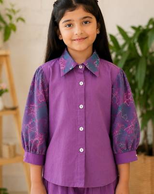 Girls embroidered cord set 2