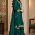 Elegant Emerald Green Embroidered Sharara Suit Set with Dupatta