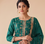 Teal Green Embroidered Pakistani Suit with Dupatta