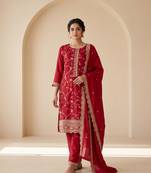 Premium red color Ethnic Wear Collection