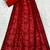 Red party wear soft georgette sequin work saree