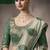 gray cotton blend woven pallu tassels casaul  wear saree