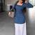 Pack of 2 handmade ajrakh block printed rayon fabric  short kurti for women's