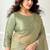 olive organza sequince work party wear saree