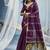 wine cotton blend  handloom weaving casual wear saree