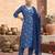 Floral printed cotton straight kurta set for women