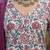 Off white floral printed straight kurta set for women