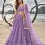 LAVENDER NET THREAD WITH ZARI AND SEQUINCE WORK FESTIVE LEHENGA CHOLI SET FOR WOMEN'S
