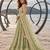 PISTA GREEN NET THREAD WITH ZARI AND SEQUINCE WORK FESTIVE LEHENGA CHOLI SET FOR WOMEN'S