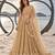 BEIGE NET THREAD WITH ZARI AND SEQUINCE WORK FESTIVE LEHENGA CHOLI SET FOR WOMEN'S
