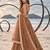 BROWN NET THREAD WITH ZARI AND SEQUINCE WORK FESTIVE LEHENGA CHOLI SET FOR WOMEN'S