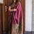 Wine green silk blend jacuard work festival saree with unstitched blouse piece