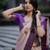 Beige wine silk blend jacuard work festival saree with unstitched blouse piece