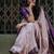Beige wine silk blend jacuard work festival saree with unstitched blouse piece