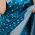 Rama  silk blend jacuard work festival saree with unstitched blouse piece