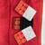 White red silk blend jacuard work festival saree with unstitched blouse piece