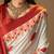 Durga face prints dola silk saree